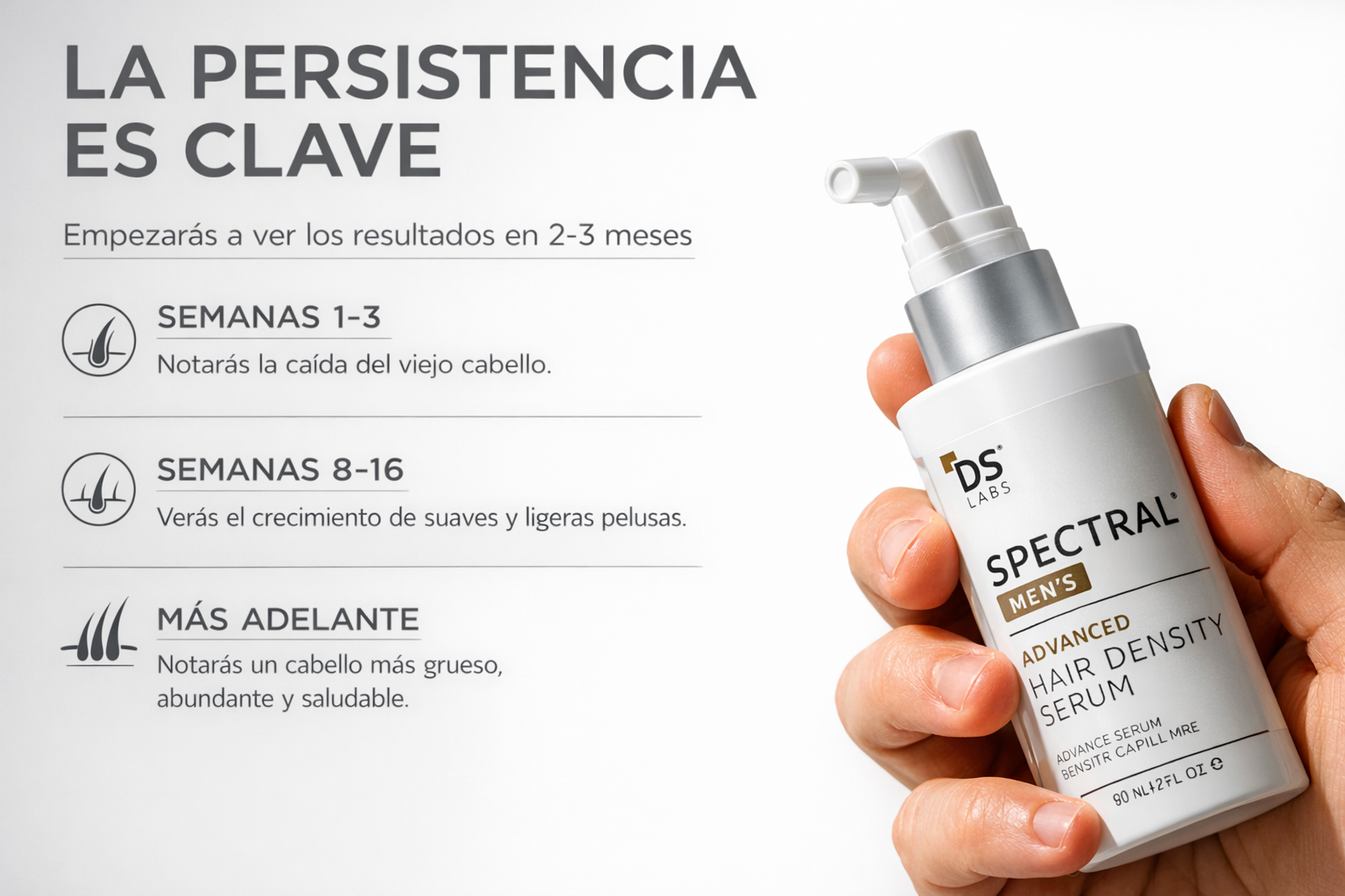 Spectral For Men’s – Recupera tu Cabello
